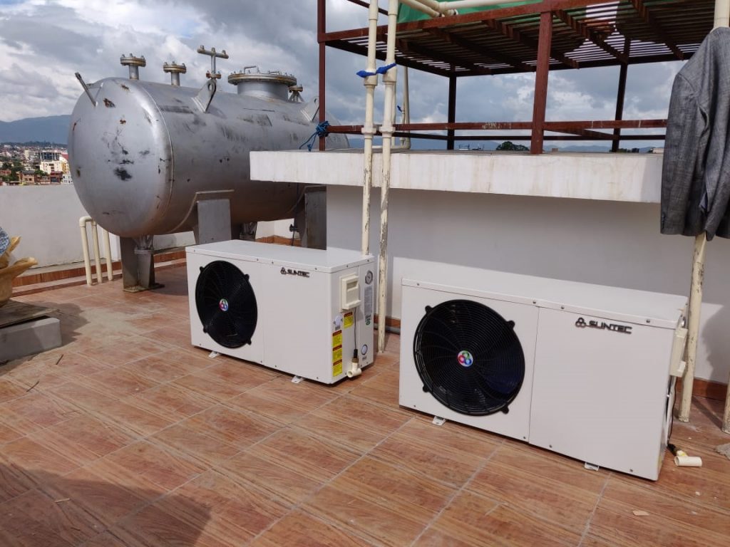 Suntec Heat Pump 10KWx2 2000 Ltrs.